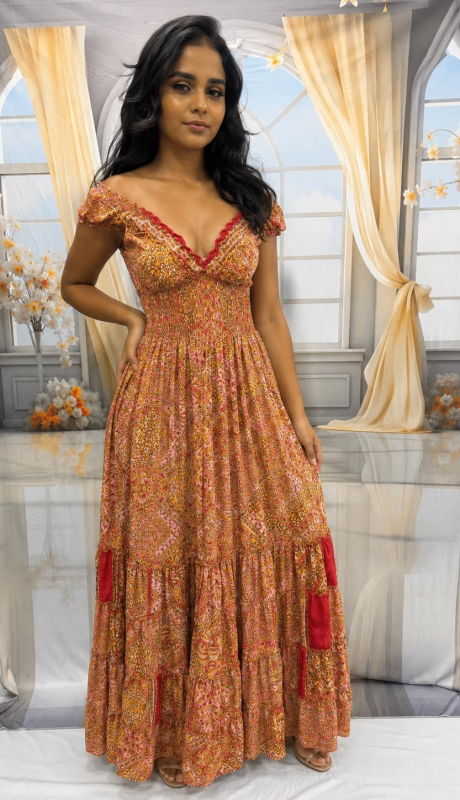 Vestido Indiano  Ciganinha