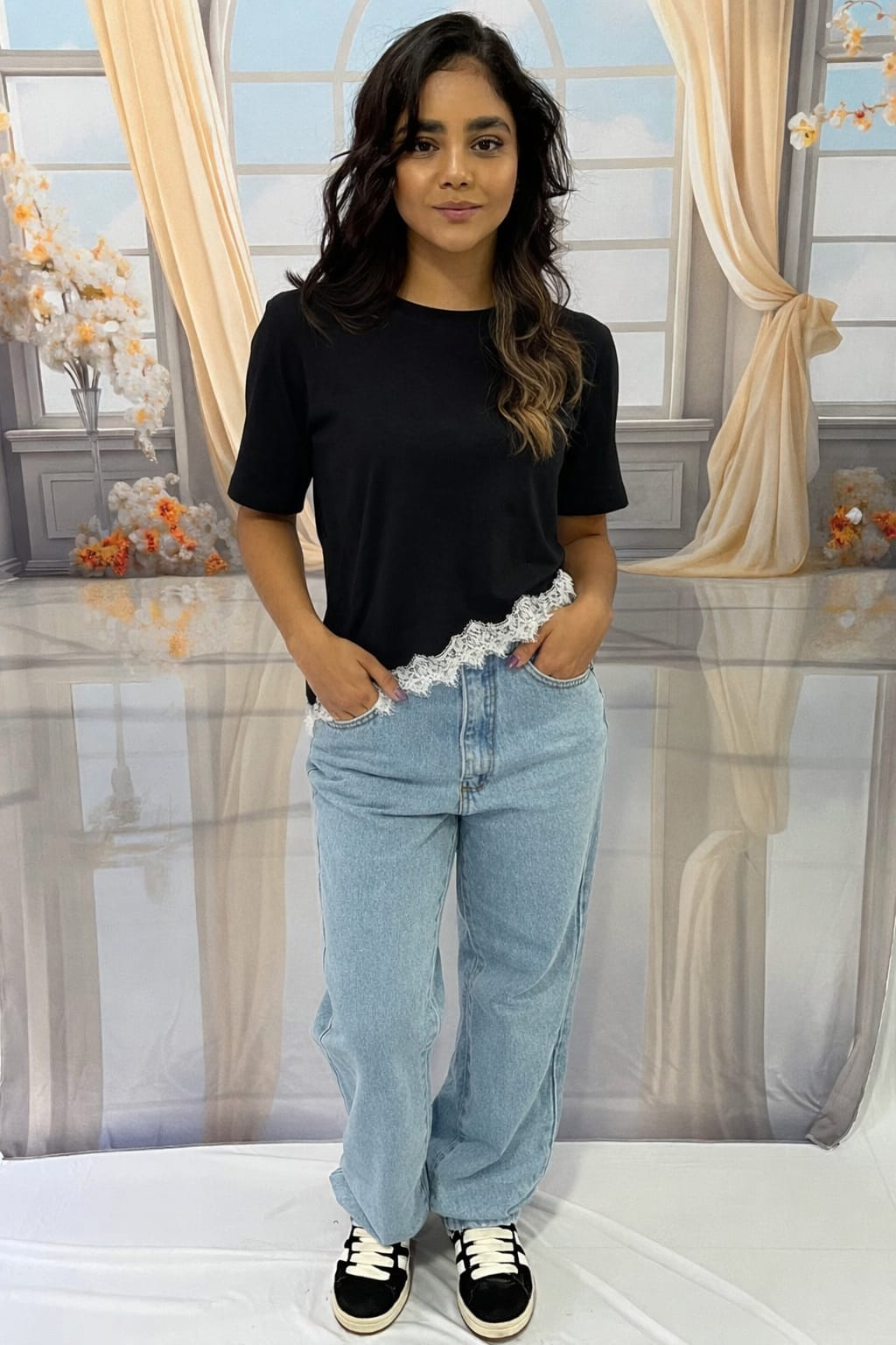 Blusa Callie renda